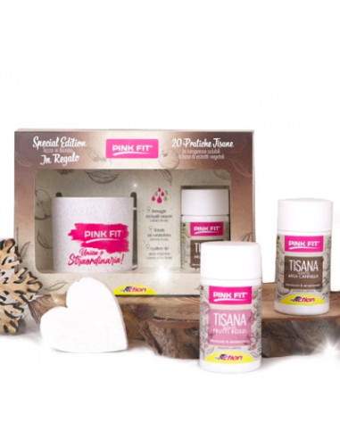 Kit Pink Fit Tisana + Tazza (Breve Scadenza)