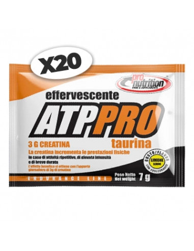 Creatina Effervescente ATP PRO 20 bustine da 7g