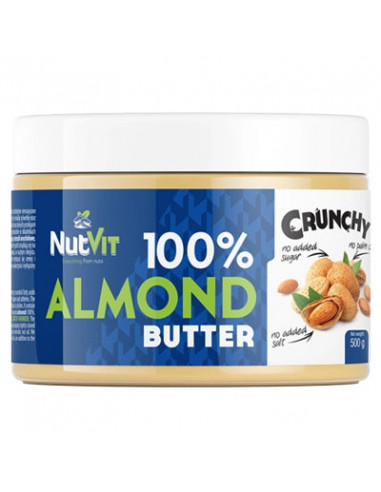 NutVit 100% Crema di Mandorle 500 g