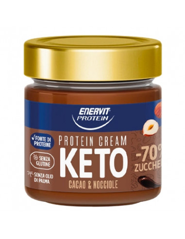 Keto Protein Cream Cacao e Nocciole 180g