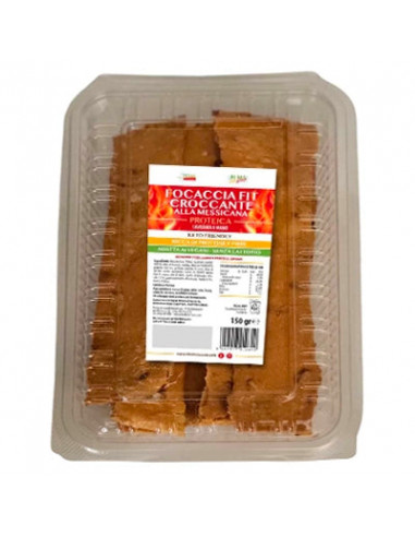 Focaccia Croccante Fit Proteica 150g Messicana