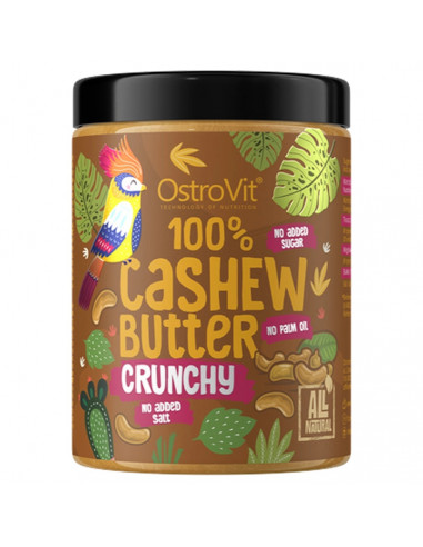 100% Cashew Crema di Anacardi 1000 g Crunchy