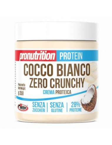 Crema proteica zero 350 g Cocco Bianco Crunchy