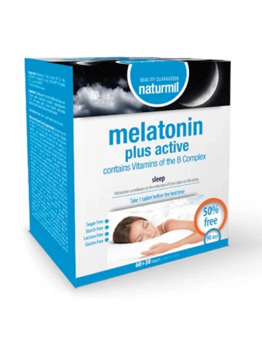 Melatonina Plus Active 90 cpr