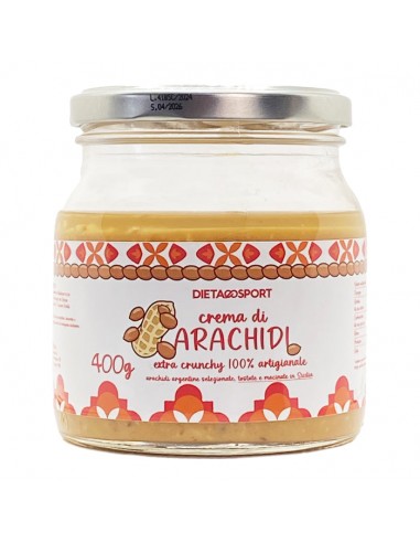 Crema di Arachidi 100% Artigianale Extra Crunchy 400 g