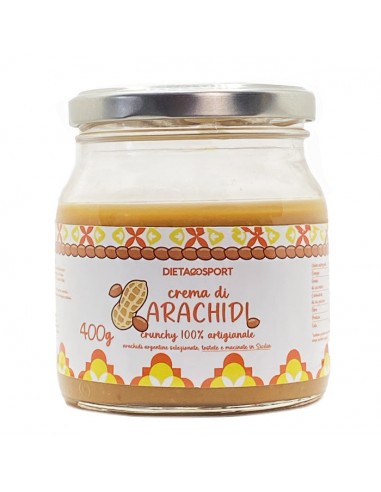 Crema di Arachidi 100% Artigianale Crunchy 400 g