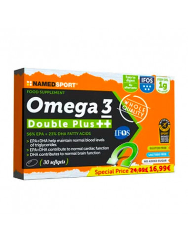 OMEGA 3 DOUBLE PLUS - 30 soft gel