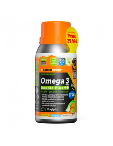 OMEGA 3 DOUBLE PLUS - 60 soft gel