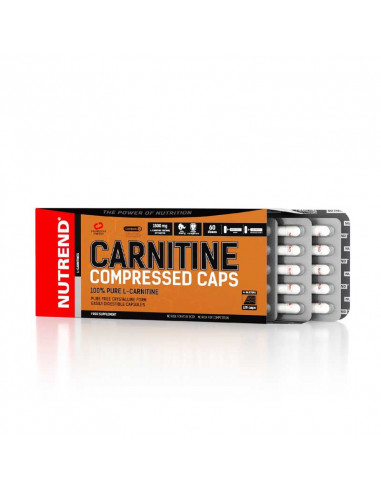 Carnitine Compressed Caps 120 cps