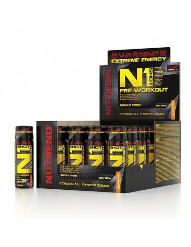 N1 PRE-WORKOUT Shot 1 fiala da 60ml