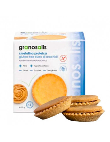 Crostatina Proteica Gluten Free 3x50 g