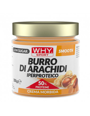 Burro di Arachidi Iperproteico Smooth 350 g